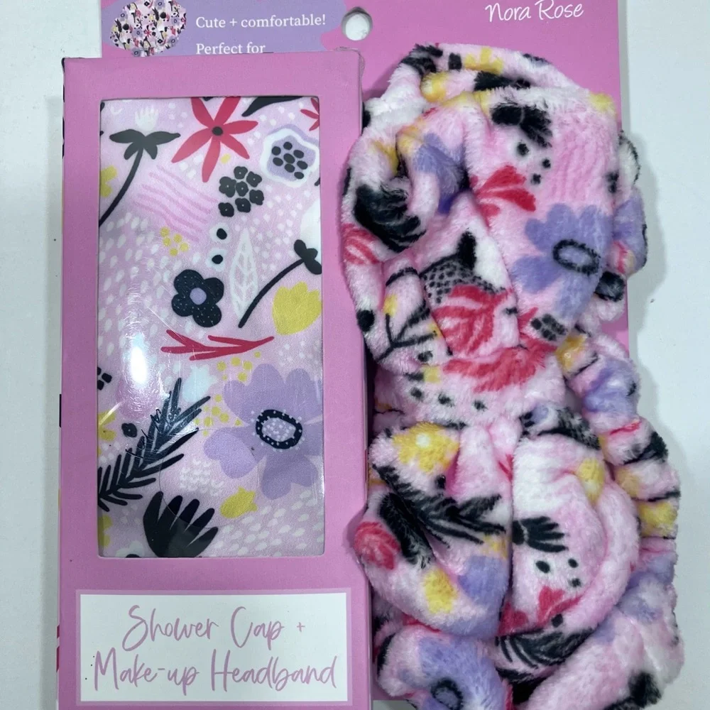 Shower Cap & Make up Headband